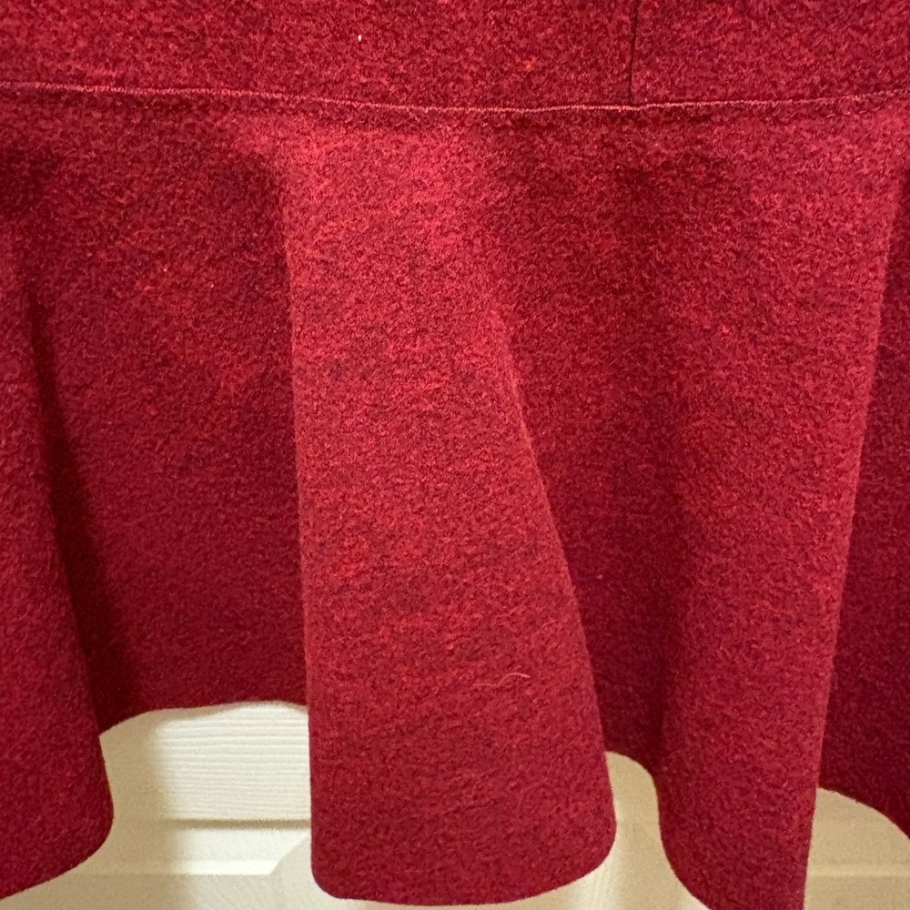 Elie Tahari Red Flounce Hem Skirt – Women’s Size 0 – Lined - Picture 12 of 14